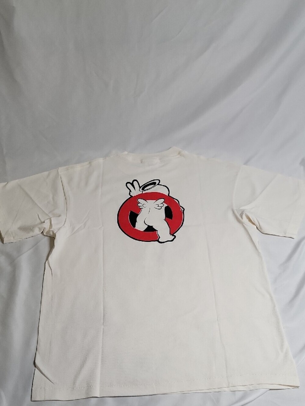 Saint Mxxxxxx Saint Horror Men's Short Sleeve Graphic Tee - White - Picture 5 of 5